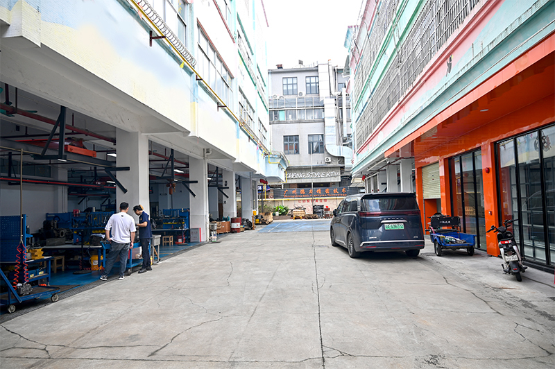 Guangzhou Tieqi Construction Machinery Co., Ltd. línea de producción del fabricante