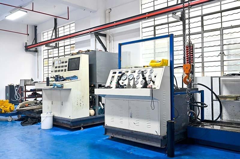 Guangzhou Tieqi Construction Machinery Co., Ltd. línea de producción del fabricante