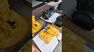 ¡Nuevo lote de productos hidráulicos listos para su envío! #maquinariadeconstrucción #oem #remanufactura