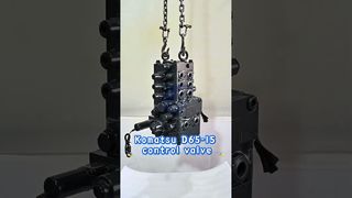 Válvula de control Komatsu D65-15 # bomba hidráulica # válvula de control