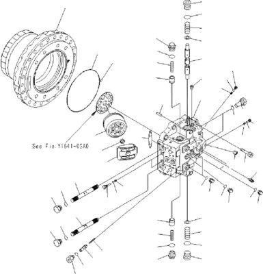 706-8J-01012 706-8J-01011 For Komatsu PC400-7 450-7 450-8 Excavator Travel Assembly Final Drive Original Travel Motor