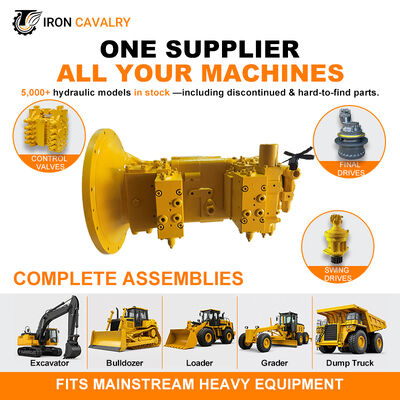 708-25-01081 708-25-01084 Hydraulic Main Pump High Quality Piston Pump Assembly PC200-3 IRON CAVALRY