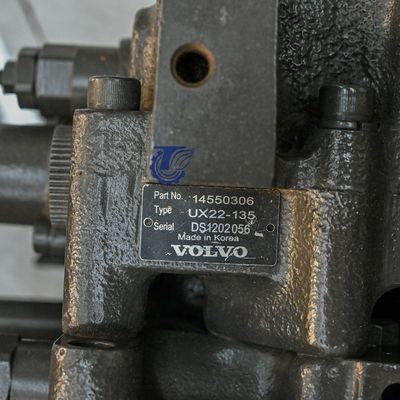 EC135B EC140B válvula hidráulica de excavadora, VOE14550306 Volvo piezas de repuesto de excavadora