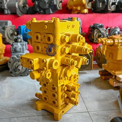 PC160LC-7 PC160-7 Excavadora de válvulas de control Komatsu, 723-57-16100 Partes principales de las excavadoras