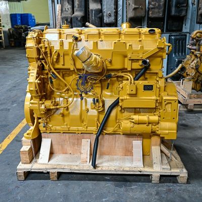 Motor de excavadora industrial de color amarillo duradero para TQ C15
