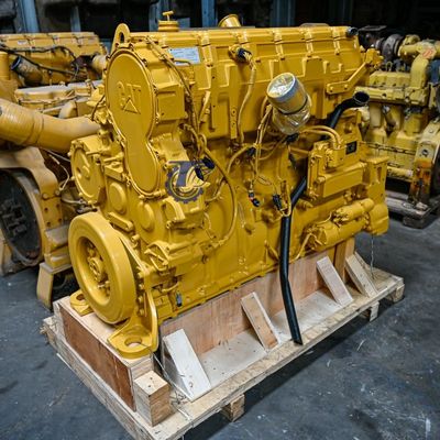 Motor de excavadora industrial de color amarillo duradero para TQ C15