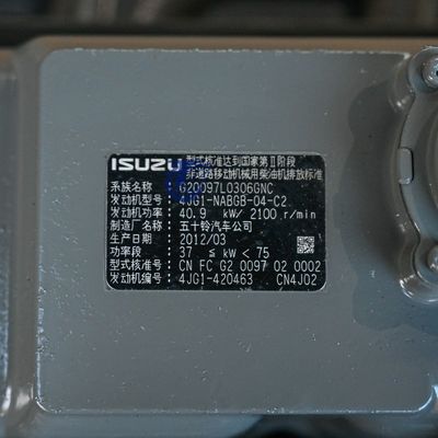 Motor Isuzu 4JG1, Cuatro ciclos de enfriamiento por agua