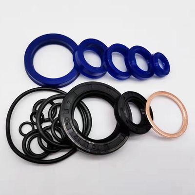 Kit de sello de cilindro hidráulico multicolor O anillo duradero para mecánica