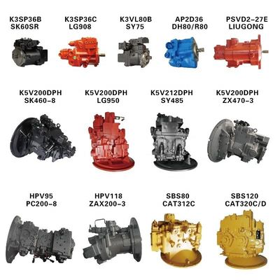 Hd1430 M5x180 Kato Motor oscilante, 3040301836 Kato piezas de excavadora