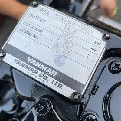 El motor Yanmar 3TNV80 es adecuado para máquinas de construcción, maquinaria agrícola y maquinaria de ingeniería