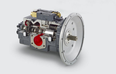LG936 LG939 bomba hidráulica V90N180 ensamblaje de la bomba principal de la placa axial del pistón de desplazamiento variable bomba doble