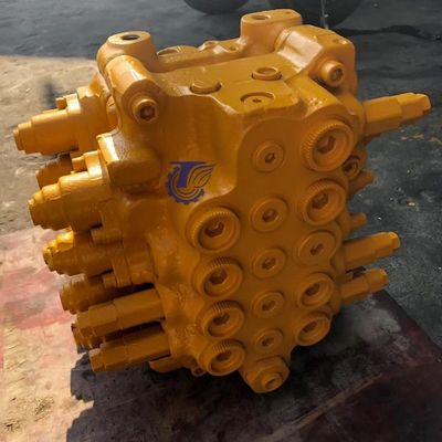 Válvula hidráulica de excavadora de Kato HD450 HD512 válvula de control principal válvula de control hidráulica válvula de distribución del distribuidor