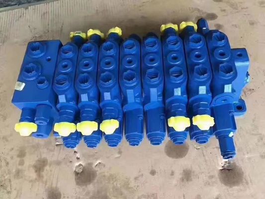 Válvula hidráulica para excavadora de Kobelco SK60C SK60-5 SK70 SK100 SK120 SK120-5 válvula de control principal válvula de distribución