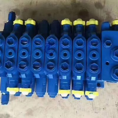 Válvula hidráulica para excavadora de Kobelco SK60C SK60-5 SK70 SK100 SK120 SK120-5 válvula de control principal válvula de distribución