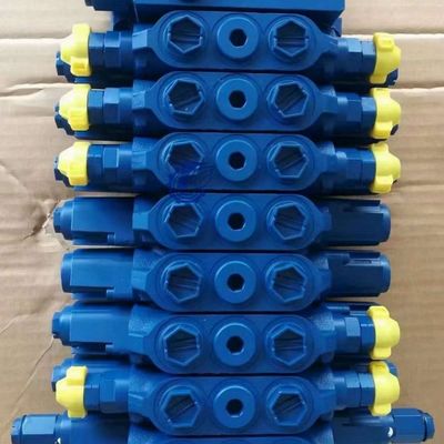 Válvula hidráulica para excavadora de Kobelco SK60C SK60-5 SK70 SK100 SK120 SK120-5 válvula de control principal válvula de distribución