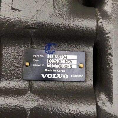VOE14636704 VOE14541591 Para Volvo EC290B EC290C FC3329C Máquina de ingeniería de válvulas de control de accesorios de trabajo pesado