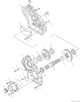 705-52-30960 720-1L-00010 720-1L-04160 720-1L-01010 Para la bomba de pistón hidráulica HST Komatsu WA100-5