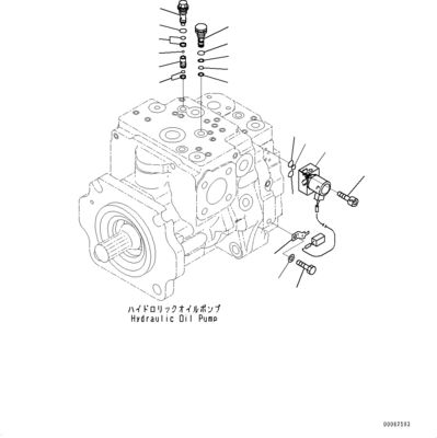 708-1g-00060 708-1g-01060 708-1g-04310 Para Komatsu Wa470-6 Wa480-6 Bomba de pistón hidráulico para carga de la bomba principal Bomba original