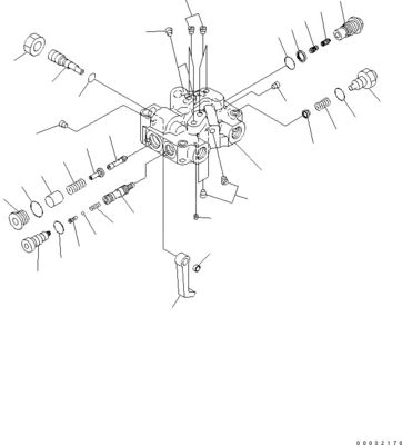 708-1W-00960 708-1W-00850 708-1W-03710 Para Komatsu WA450-6 WA470-6 WA480-6 Bomba de dirección de pistón hidráulico