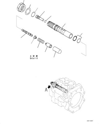 708-1W-90600 R7081W90600 708-1W-04222 708-1W-01632 Para Komatsu D475A-5EO Refrigeración hidráulica con conducción del ventilador