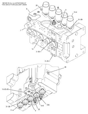 CAT 455-2663 424-937 Válvula de control principal 349E 349F 352 Maquinaria para la construcción de minas