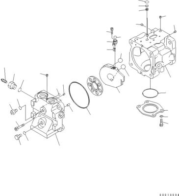 708-1W-00600 708-1S-00910 R7081S00910 R7081W00600 Para el Komatsu D475A-5 Bulldozer bomba de ventilador hidráulico bomba de pistón original
