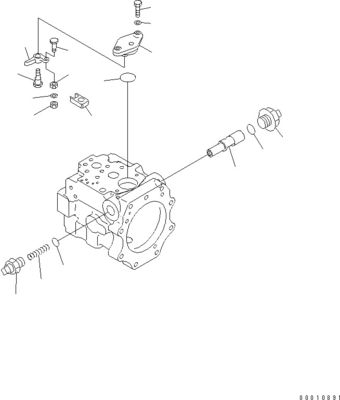 708-1W-00600 708-1S-00910 R7081S00910 R7081W00600 Para el Komatsu D475A-5 Bulldozer bomba de ventilador hidráulico bomba de pistón original