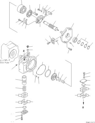 708-2L-00950 708-25-02044 708-2L-00951 708-2L-05420 Para Komatsu WA800-3 WA900-3 Bomba de carga hidráulica Bomba principal