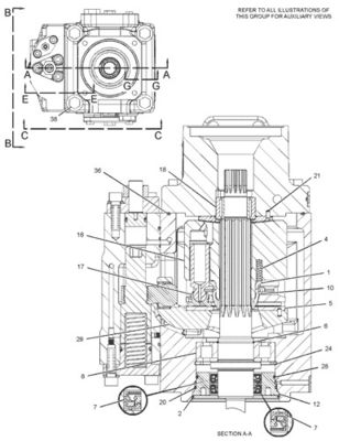 292-8767 10R7401 CA2928767 Para CAT LOADER 950H 962H IT62H PUMPA GP-PISTON bomba hidráulica principal mercado de repuestos de alta calidad