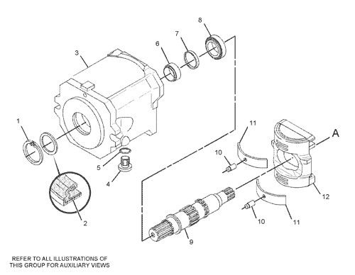 299-5790 20R3400 Para el sistema de circuito automático D7R II D7R XR HPR135 BUMPA GP-PISTON IMPLEMENTO DE dirección hidráulica BUMPA MAIN mercado posventa