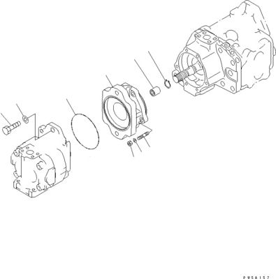 708-1L-00300 R7081L00300 708-1L-01310 708-1L-04010 Para la excavadora Komatsu D275AX-5 EQUIPAMENTO DE TRABAJO HIDRAULICO BUMPA original