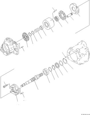 708-1L-00370 708-1L-01310 708-1L-04010 Para la excavadora Komatsu D275AX-5E0 Bomba hidráulica Bomba de pistón mercado de repuesto