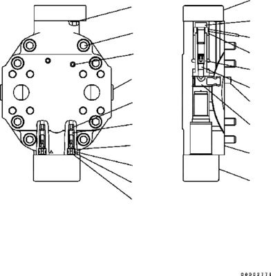 417-18-31301 417-18-31302 417-18-31201 Para el cargador de ruedas Komatsu WA200-5 WA200PT-5 Motor hidráulico HST PUMPA mercado posventa