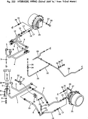 21K-60-00020 Para Komatsu PC150-1 Excavadora de viaje de montaje de última unidad motor de viaje original mercado de repuestos de alta calidad