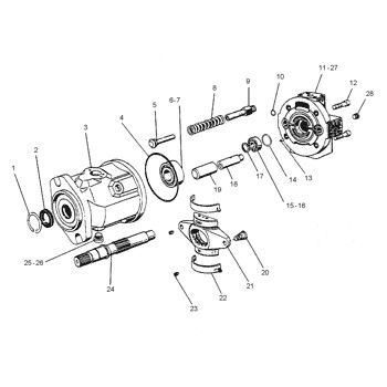 1094197 109-4197 CA1094197 0R7472 Para el CAT 990 844 Cargador de ruedas bomba hidráulica principal bomba de pistón bomba de pistón bomba ASSY bomba GP-PISTON mercado de repuestos de alta calidad original