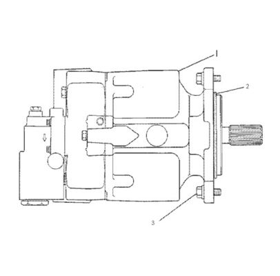 2321835 CA2321835 10R9089 Para el CAT 784C 785C 785D camión bomba hidráulica principal bomba de pistón bomba de pistón bomba ASSY bomba GP-PISTON (STERING) mercado de repuestos de alta calidad original