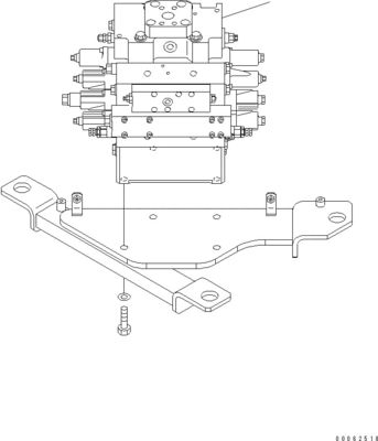 723-44-12100 723-44-12101 723-45-12101 723-45-12100 Para Komatsu WA500-6 WA500-6R cargadores de ruedas válvulas de control hidráulica de maquinaria de construcción piezas de repuesto de alta calidad original
