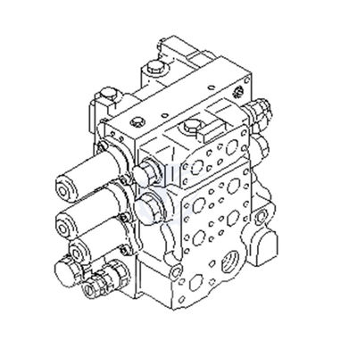 723-63-12101 723-63-12100 723-63-11104 Válvula de control principal hidráulica para Komatsu D65E D65E-12 D85E D85ESS Excavadora piezas de carga de ruedas mercado posventa original