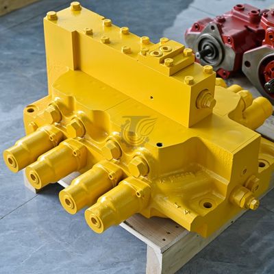 723-63-12101 723-63-12100 723-63-11104 Válvula de control principal hidráulica para Komatsu D65E D65E-12 D85E D85ESS Excavadora piezas de carga de ruedas mercado posventa original