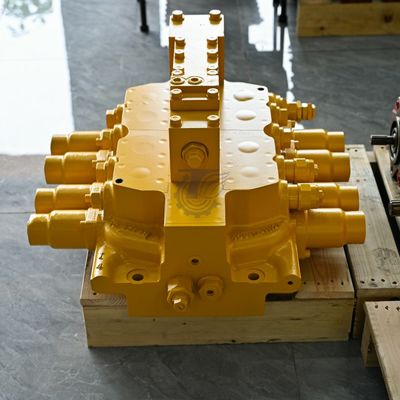 723-63-12101 723-63-12100 723-63-11104 Válvula de control principal hidráulica para Komatsu D65E D65E-12 D85E D85ESS Excavadora piezas de carga de ruedas mercado posventa original