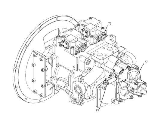 REBUILT Dispositivo de bomba hidráulica para Caterpillar 349E 352F 349E L 349E L HVG 349E L VG 349F L Partes de excavadoras