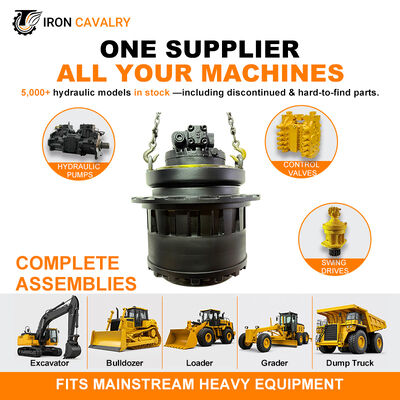 IRON CAVALRY 227‑6132 High Performance Wear‑Resistant Hydraulic Final Drive Complete Track Drive Assembly Replacement Spare Part For E324D Construction Excavator